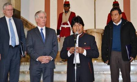 Bolivia expresa voluntad de mejorar relaciones con Estados Unidos
